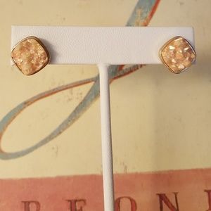 ••NEW•• Druzy Earrings Pink